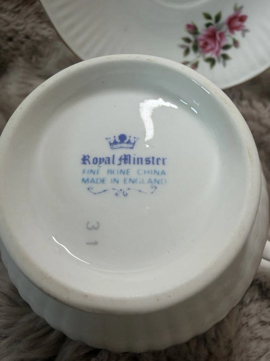 Royal Minster Teacup And Saucer