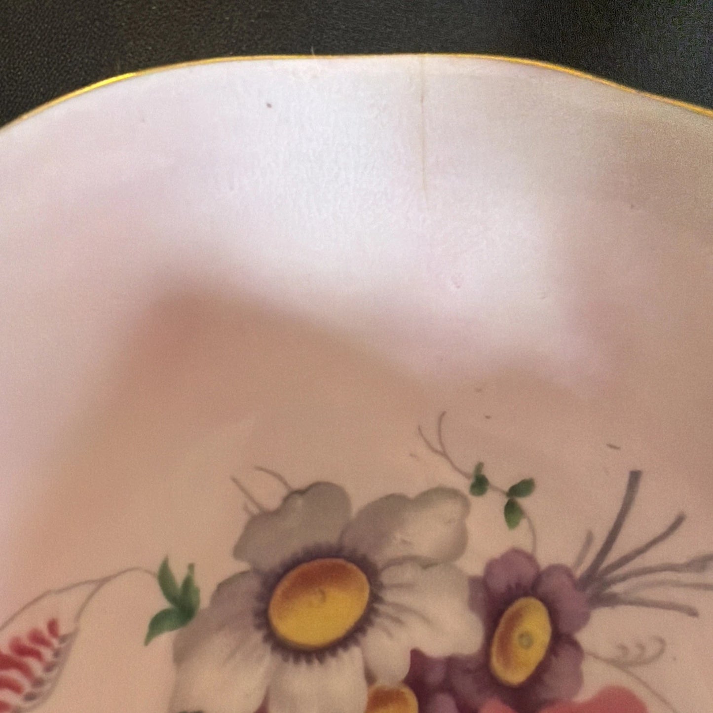 Paragon Fine Bone China Teacup & Saucer Pink Floral England