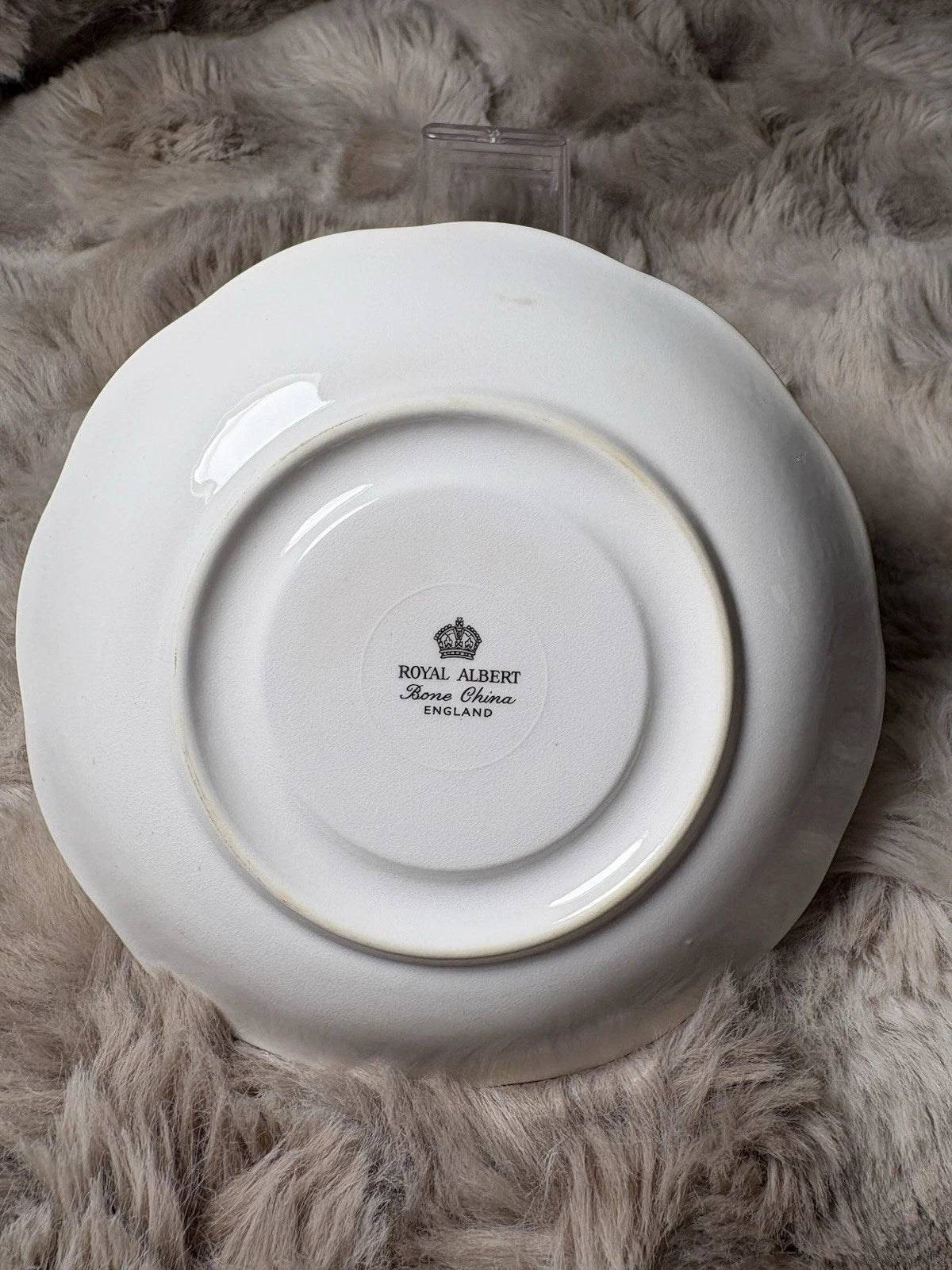 Royal Albert Bone China Tea Cup & Saucer – Blue Floral – England