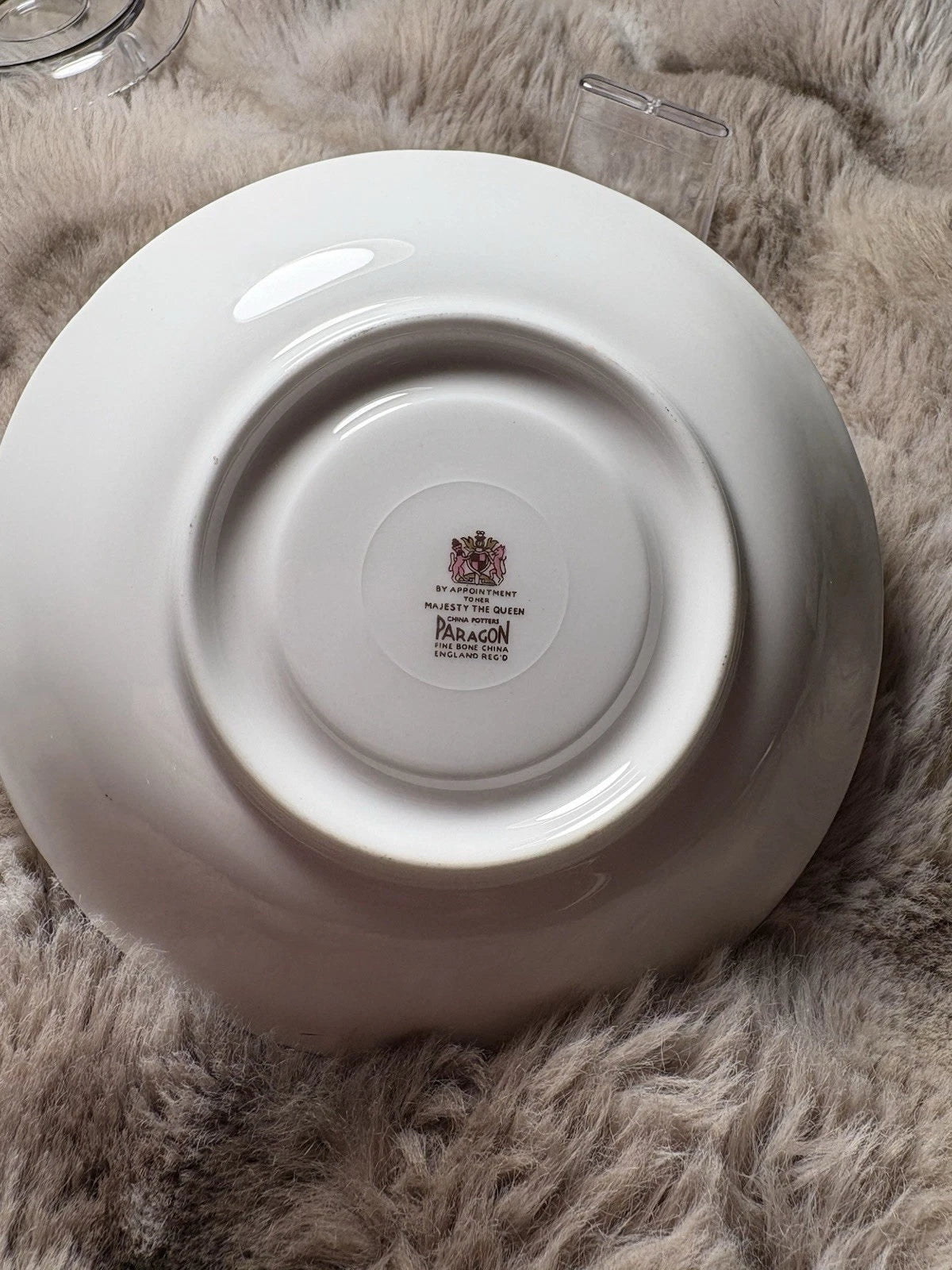 Paragon Tea Cup And Saucer - by appointment to her majesty the queen- Pings 🛎️