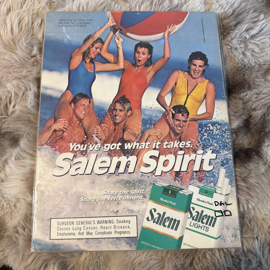 Playboy Magazine August 1986 With Centerfold Vintage
