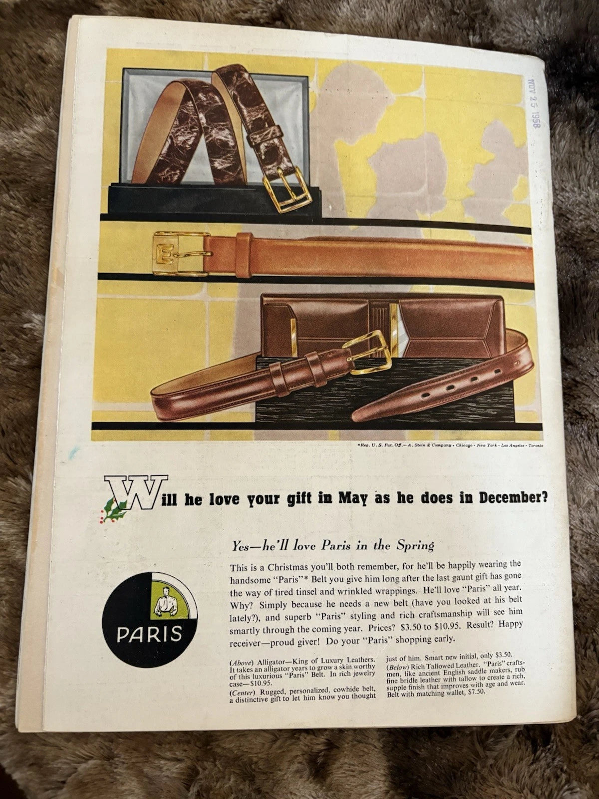 Playboy December 1958- Fifth Anniversary Issue