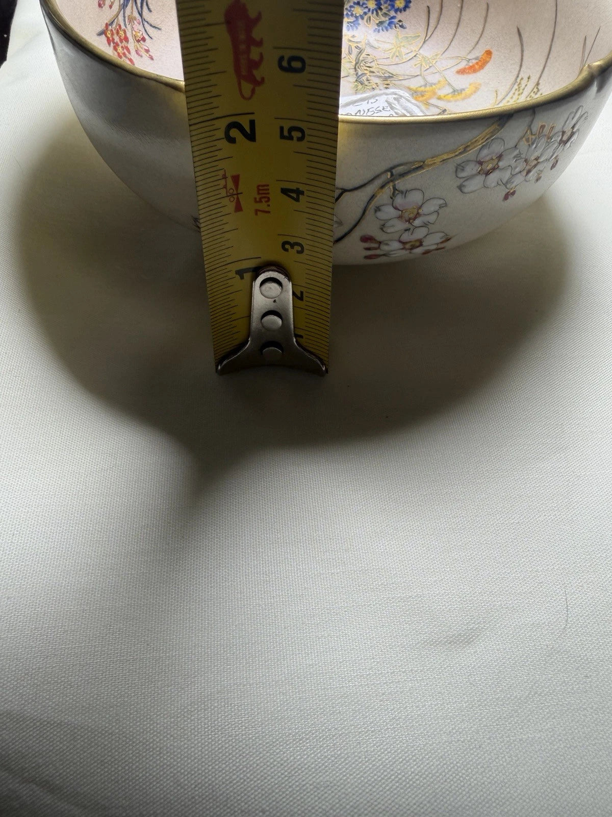 Antique Signed Hand Painted Japanese Koshida Bowl c.1920–1930 Gilt Enamel