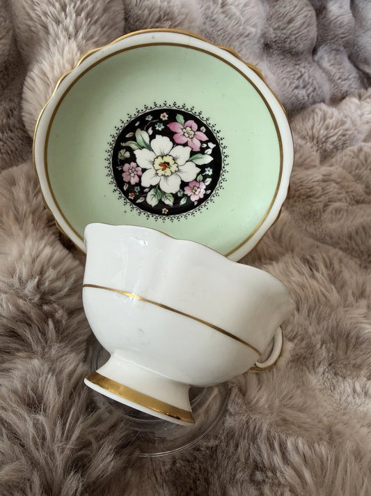 Paragon Double Warrant Tea Cup And Saucer - Crack On Saucer