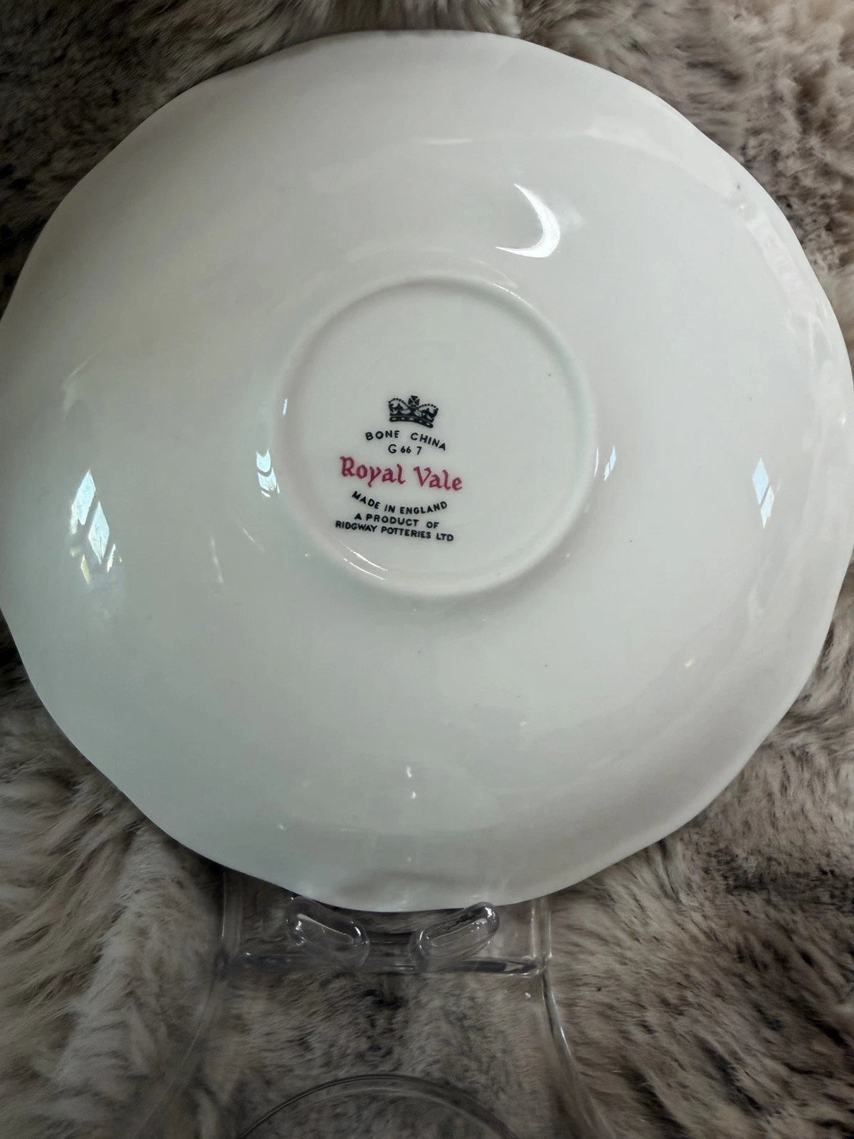 Royal Vale Tea Cup And Saucer - Pings