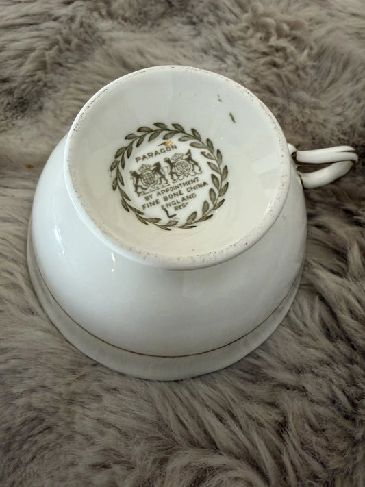 Paragon 1953 Queen Elizabeth II Coronation Teacup & Saucer – ER Crown Pings