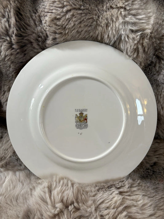 Paragon Chrysanthemum Salad Plate – Fine Bone China – England - Pings
