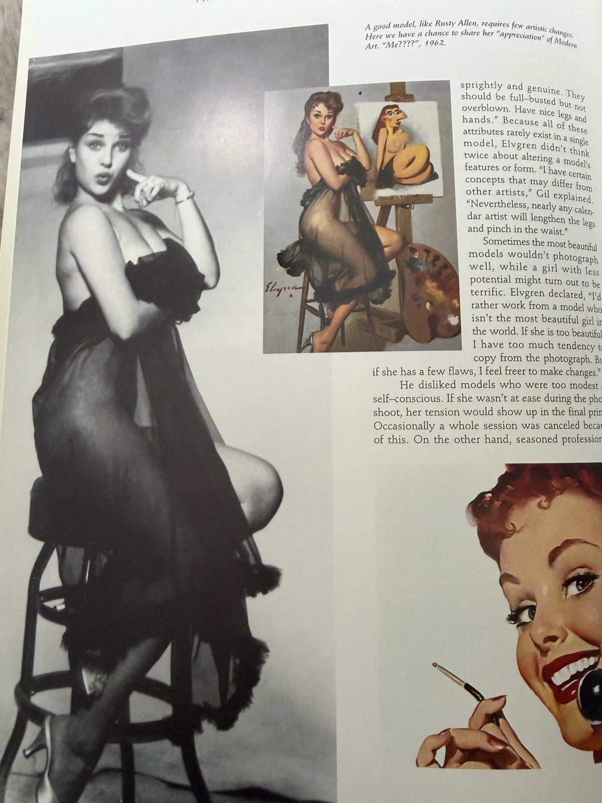 Pin-Up Poster Book : The Elvgren Collection by Marianne O. Phillips (1995, Trade