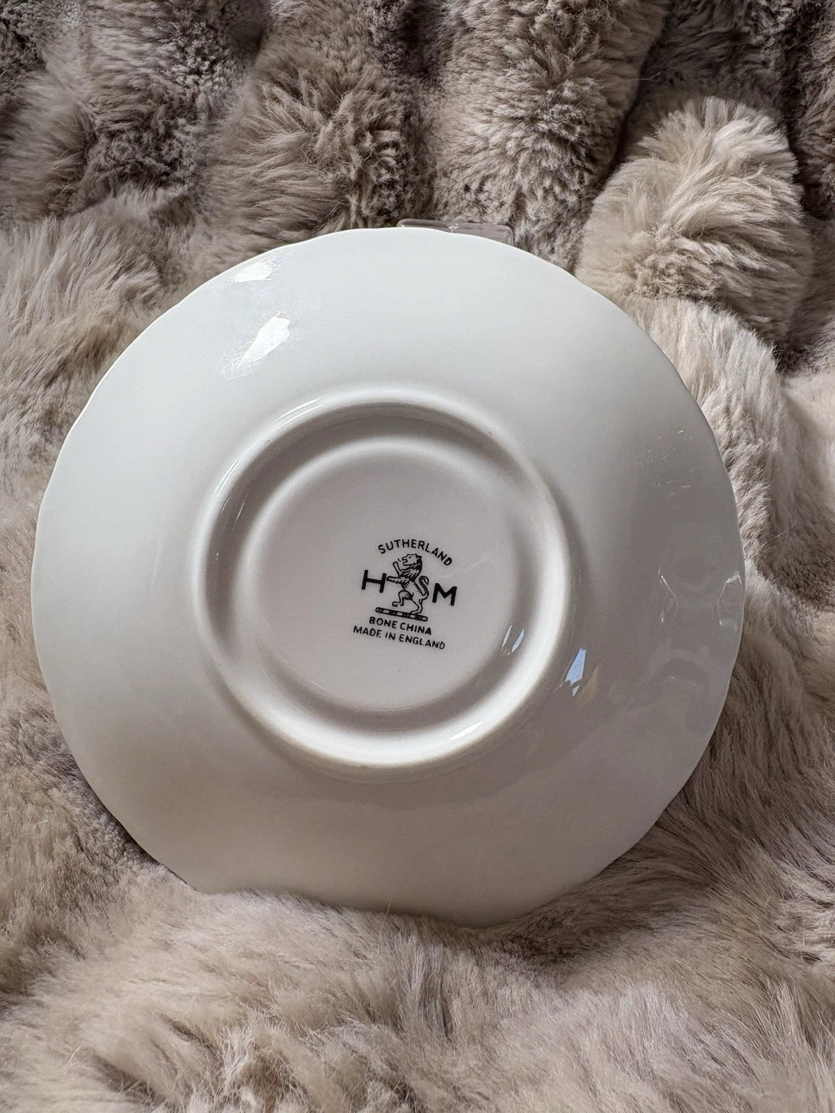 Sutherland H.M. Bone China Tea Cup & Saucer - Pings