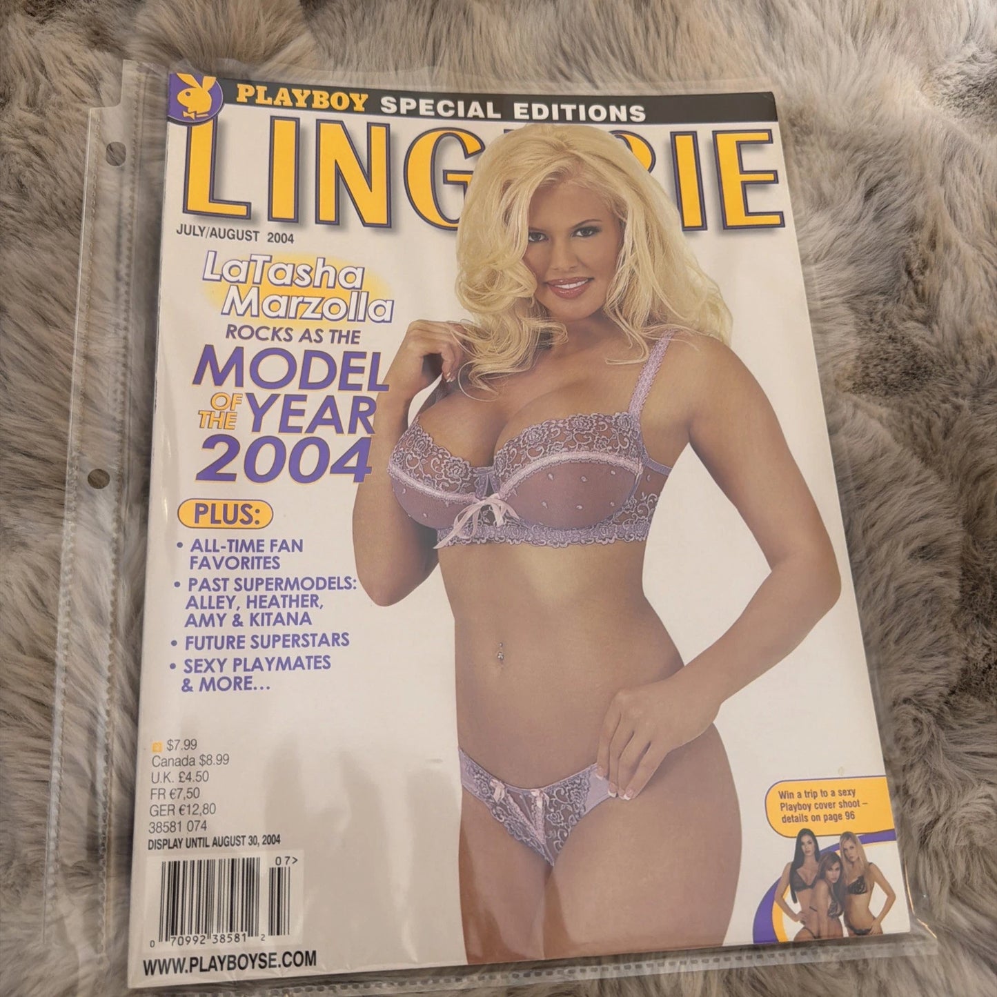 Playboy’s Special Edition Lingerie July August 2004