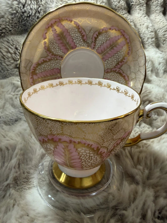 Tuscan china teacup and saucer - Pings