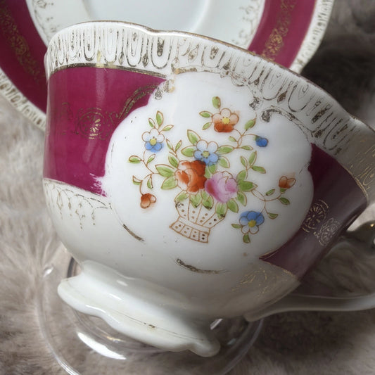 Teacup And Saucer Made In Japan