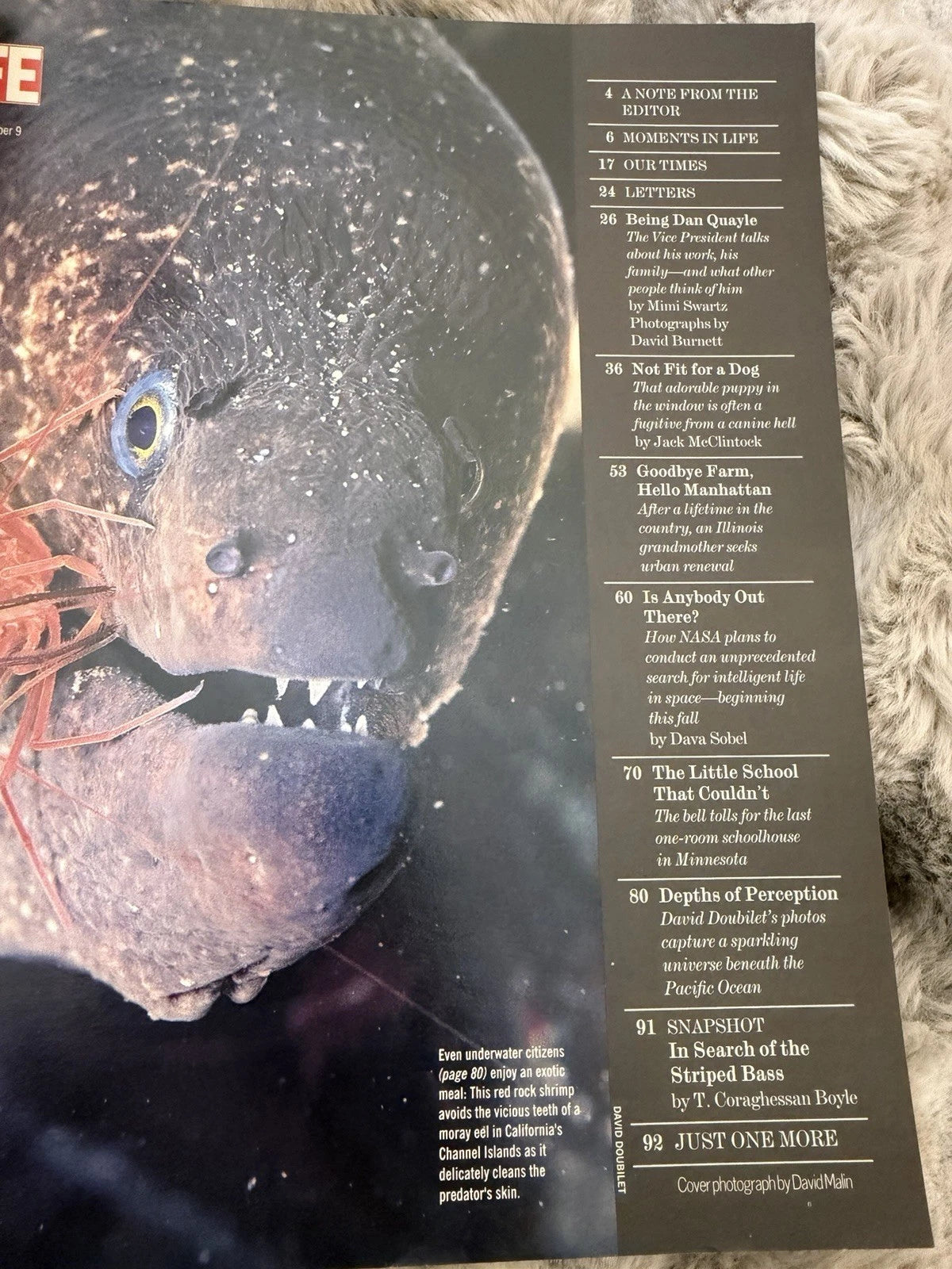 LIFE Magazine - Sep. 1992, Vol. 15 No. 9 - NASA, Dan Quayle, Pacific Ocean