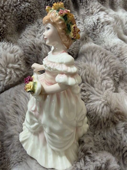 Rare Royal Doulton Flowergirl HN 3479 Exclusive to North America Figurine