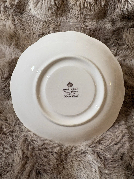 Royal Albert Bone China - Silver Birch Saucer