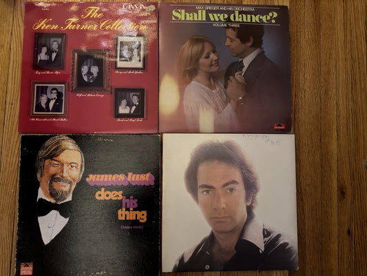 Lot of 4 Vintage Vinyl LP Records – Easy Listening / Orchestral Pop