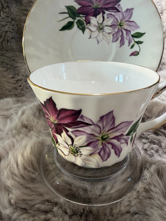 Delphine Teacup And Saucer