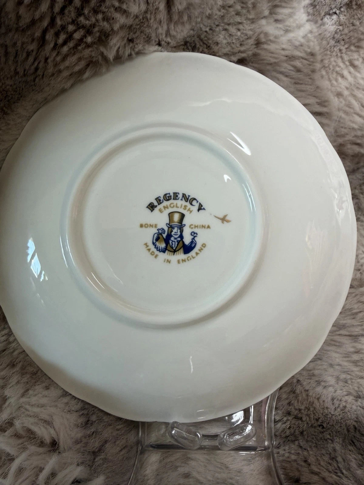 Regency tea cup and saucer - Pings