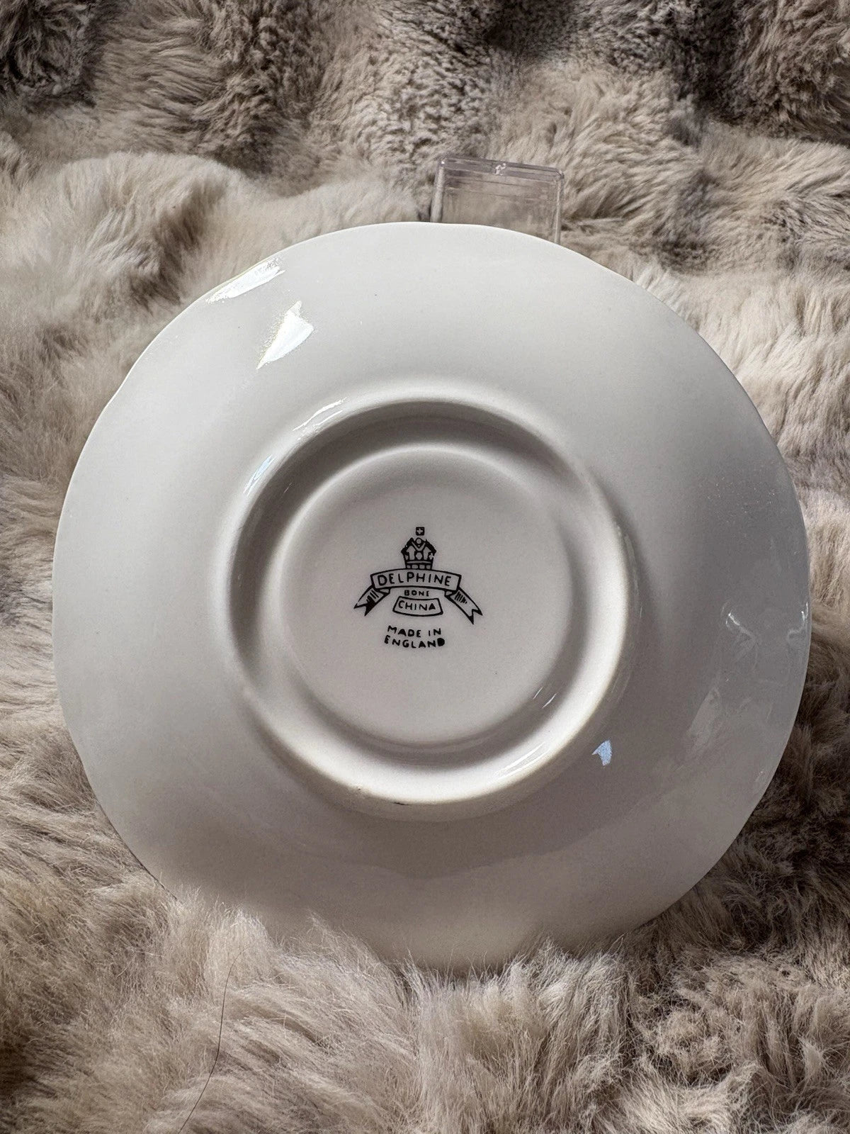 Delphine Bone China Tea Cup & Saucer – Purple Floral - Pings