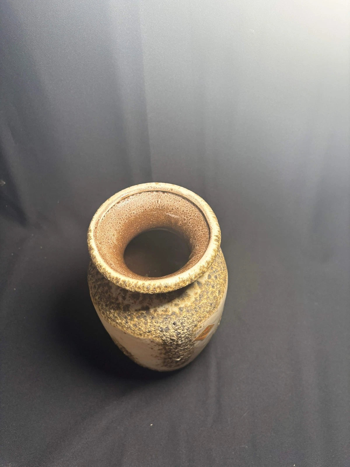 MCM Scheurich Keramik Fat Lava Vase – West Germany
