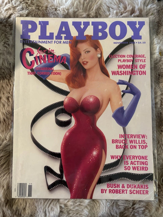 Playboy Magazine November 1988