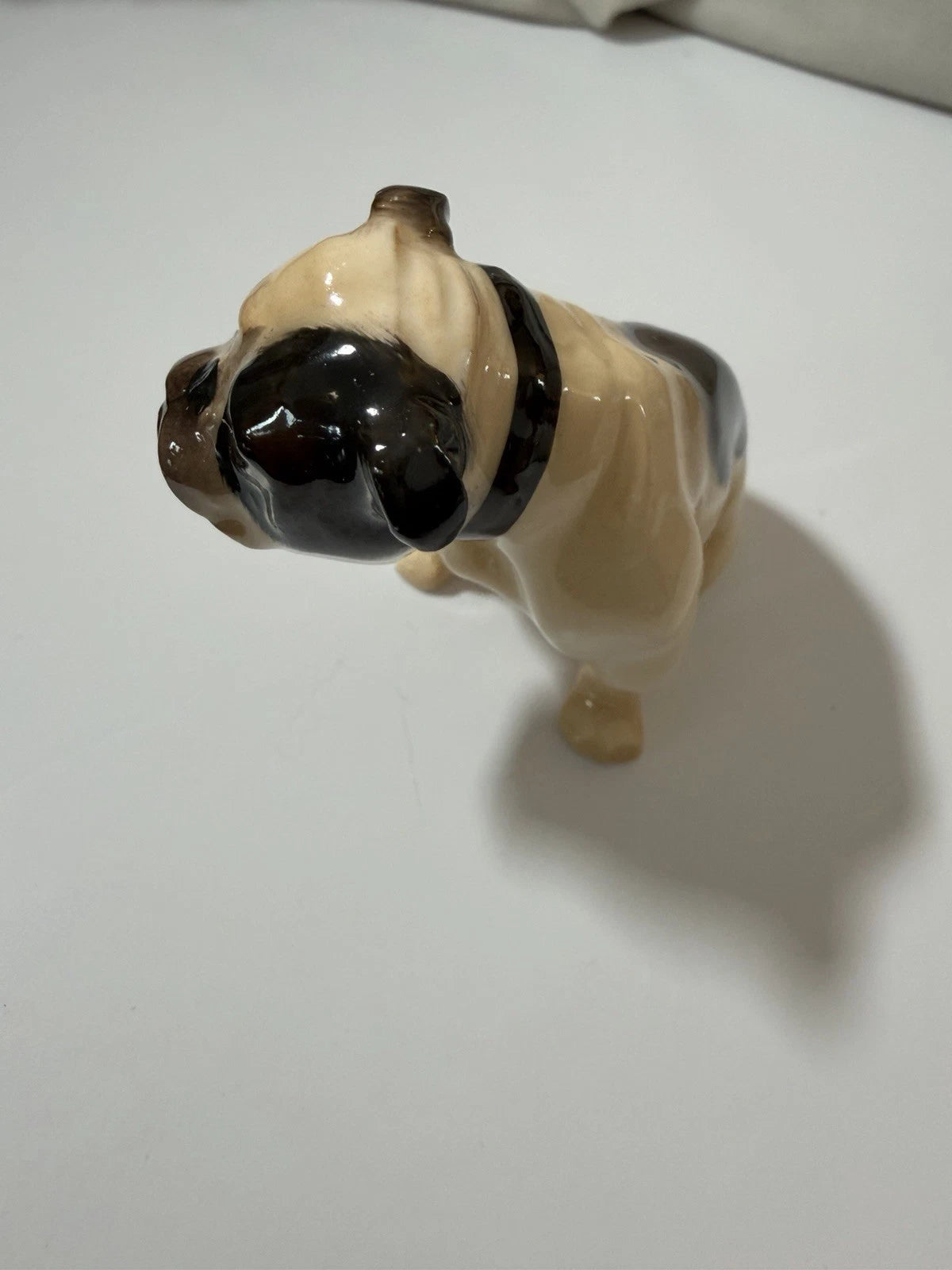 Vintage Royal Doulton K1 porcelain Sitting English bulldog figurine