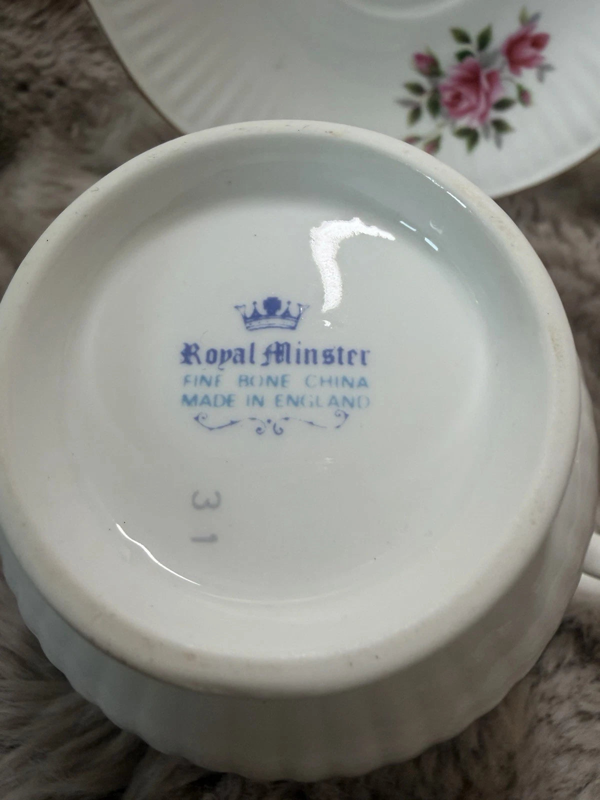 Royal Minster Teacup And Saucer