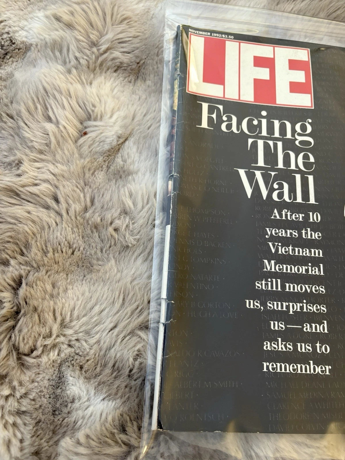 LIFE Magazine November 1992 – Vietnam Memorial 10 Years | Michael Jordan