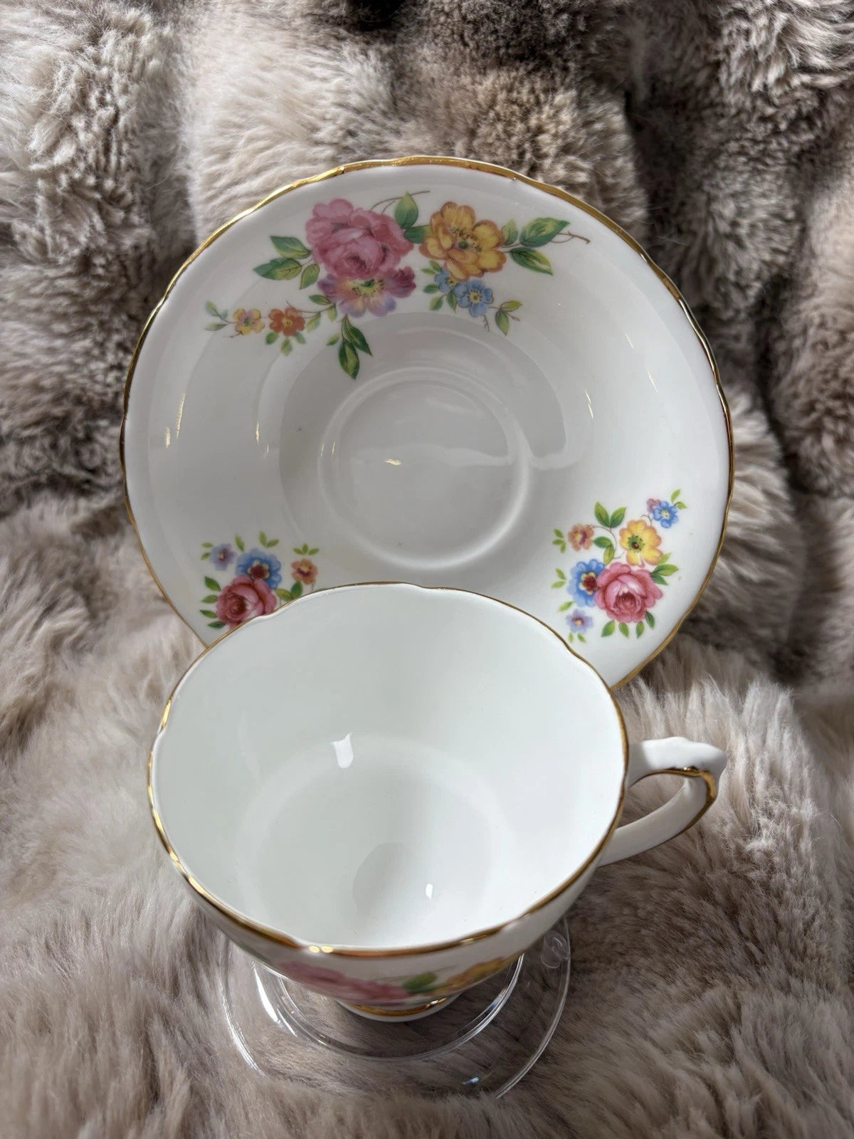 Sutherland H.M. Bone China Tea Cup & Saucer - Pings