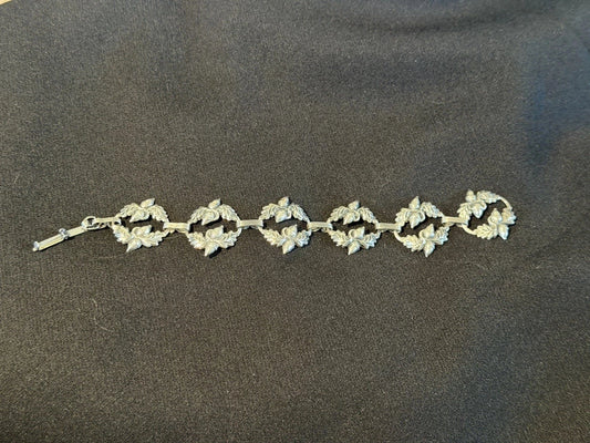 Vintage Danecraft Sterling Silver Oak Leaf & Acorn Bracelet – Signed