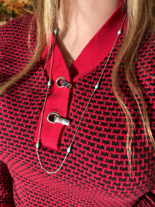 UnoAErre 925 Sterling Silver Necklace – Italian Designer