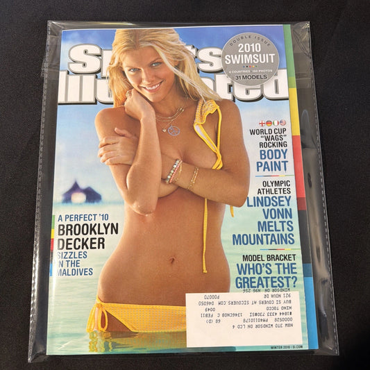 Sports Illustrated Magazine Brooklyn Decker Double Issue Winter 2010
