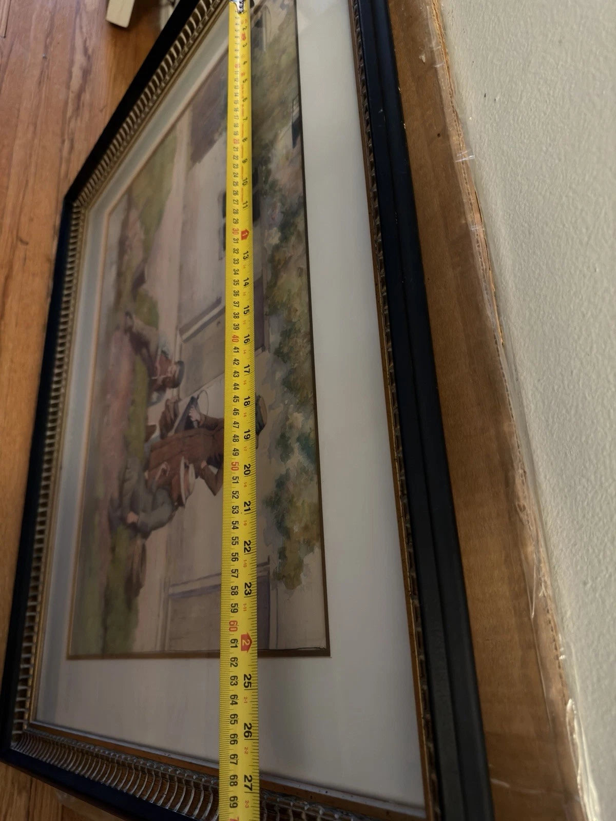 Vintage Alfred Hartley Watercolour Painting – Signed – Framed