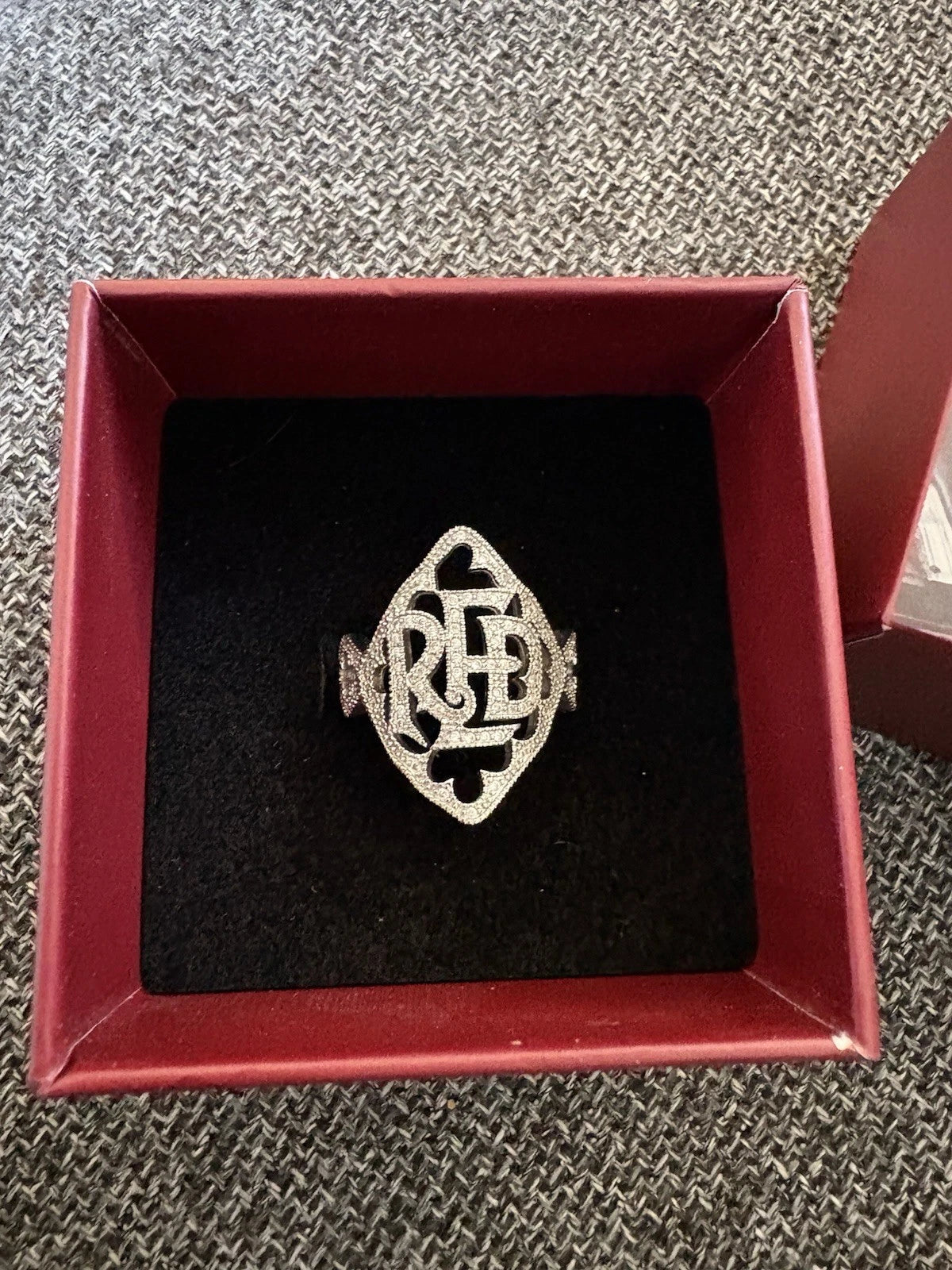 Official Taylor Swift Red (Taylor’s Version) Ring w/ Box - Merch Swiftie