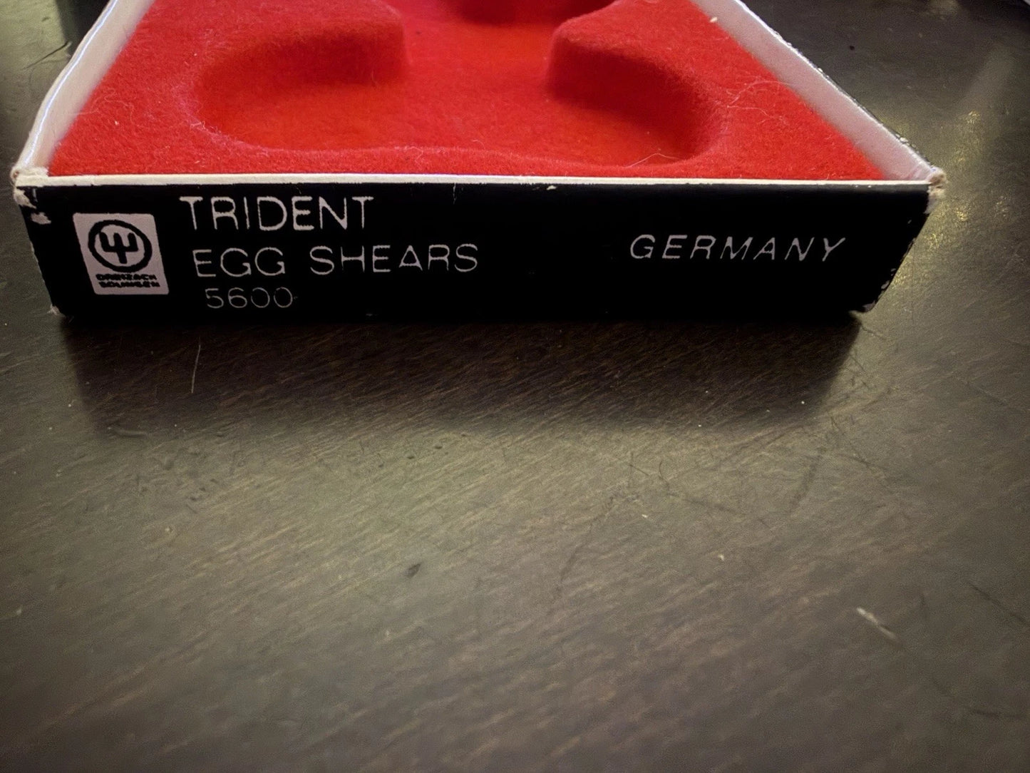 Vintage Trident Egg Shears – German Made – Figural Chicken Design