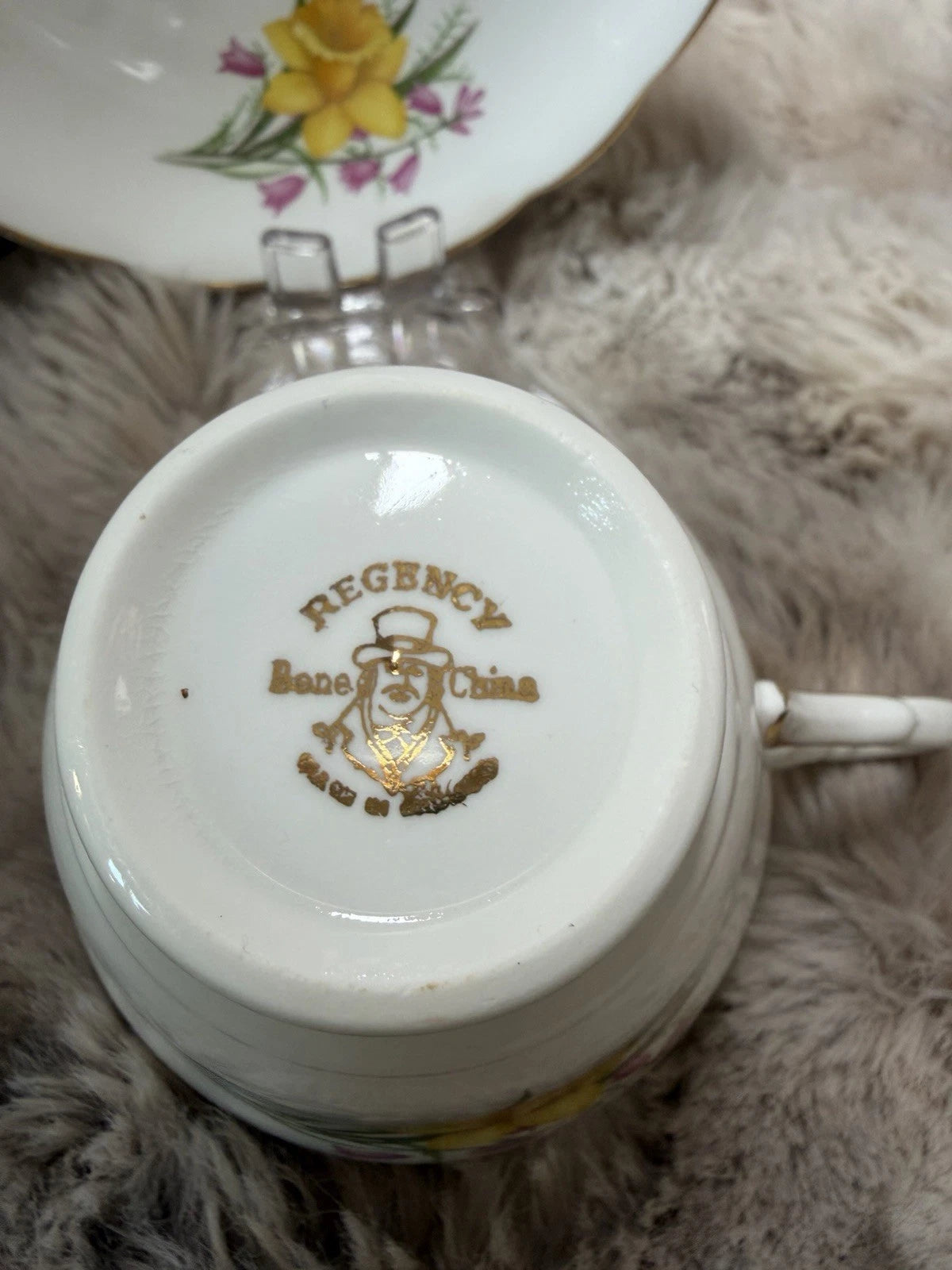 regency tea cup and saucer - Pings