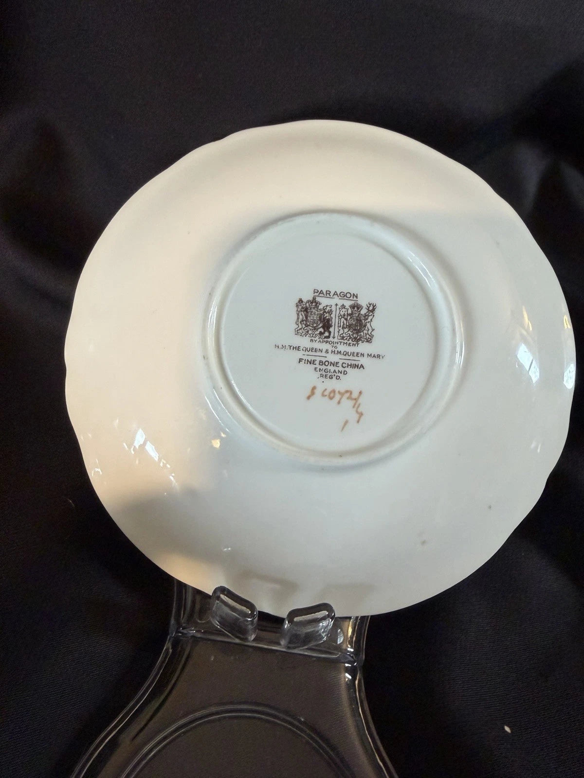 Paragon Fine Bone China Teacup & Saucer Pink Floral England
