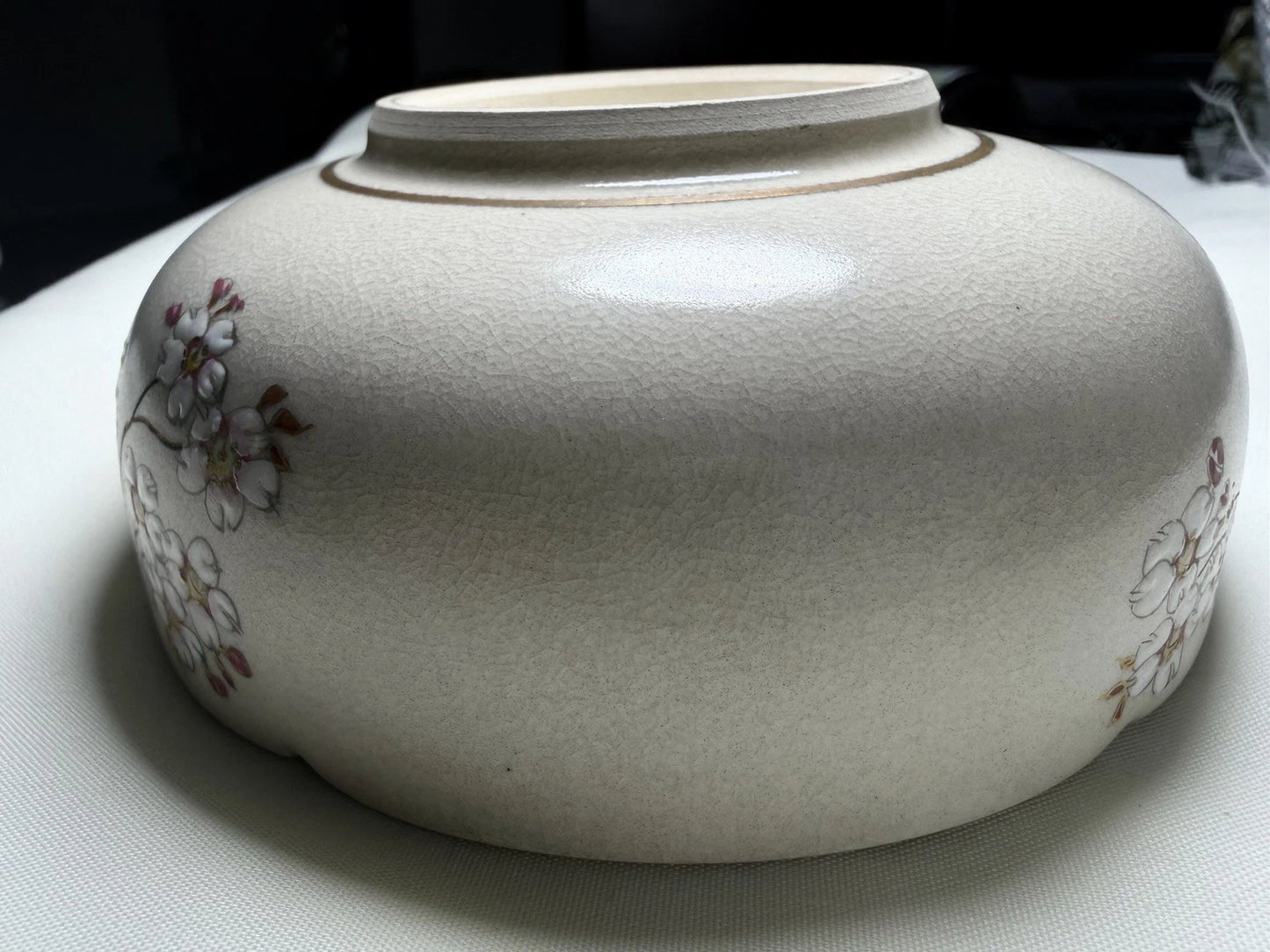 Antique Signed Hand Painted Japanese Koshida Bowl c.1920–1930 Gilt Enamel