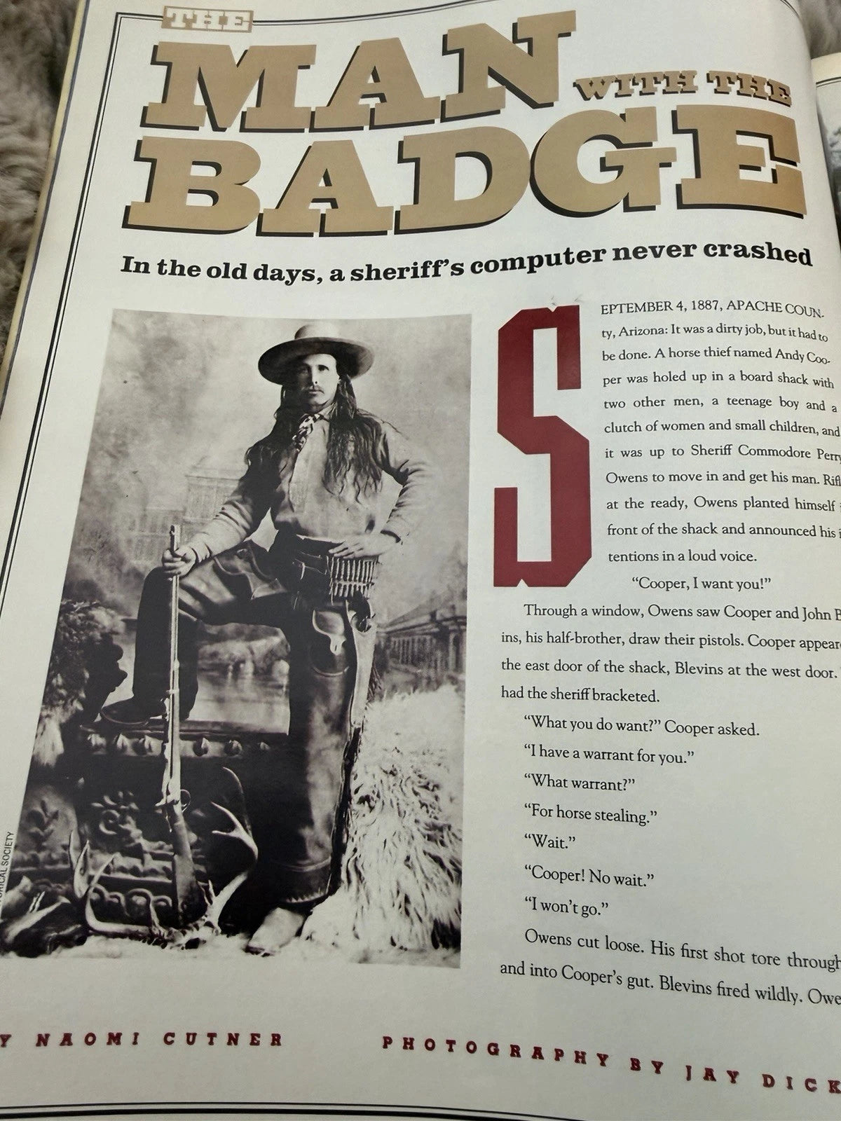The Wild West - Vintage LIFE Magazine Issue - April 5, 1993 - Good