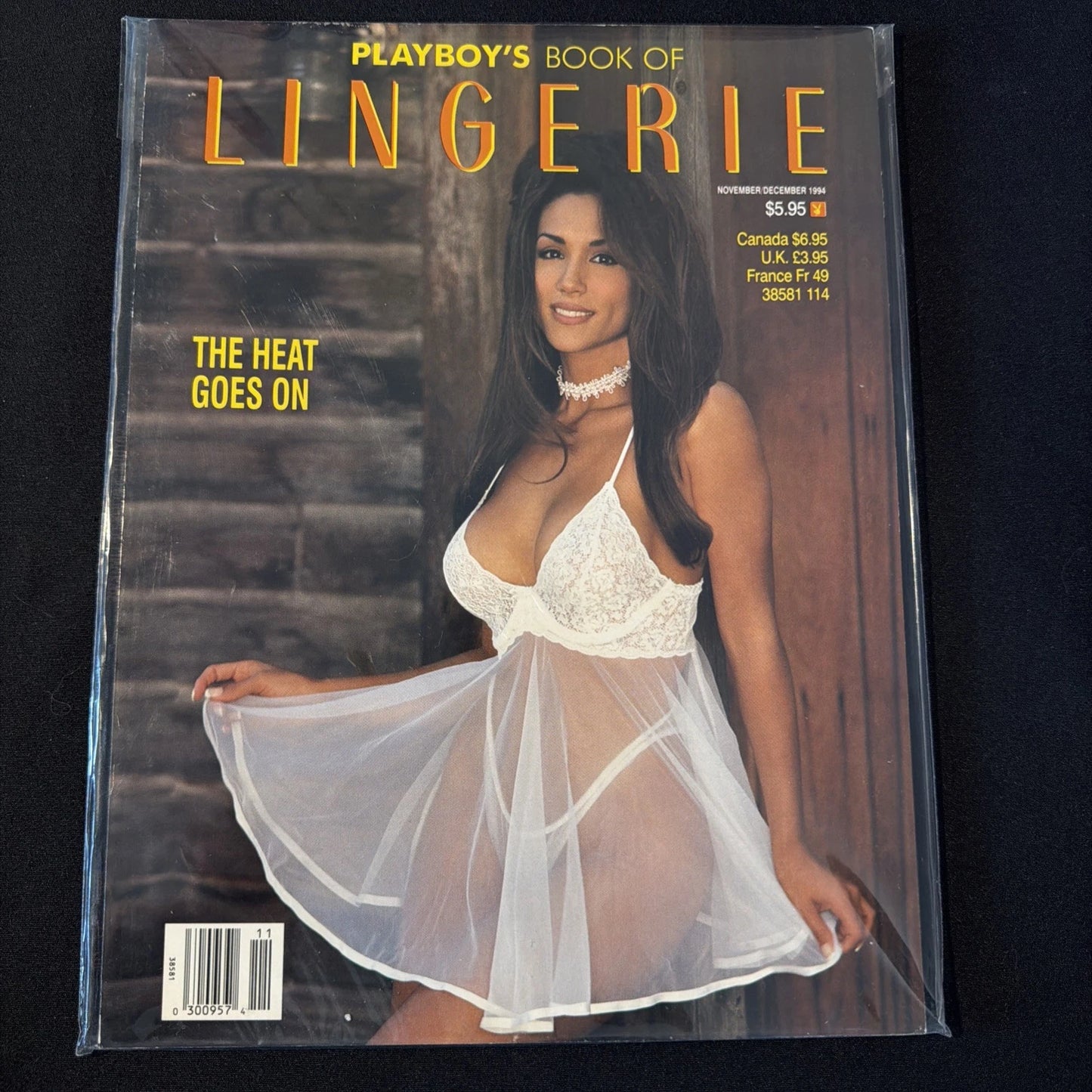 Playboy Magazine Playboy's Book Of Lingerie November Dec 1994 Leeann Tweeden