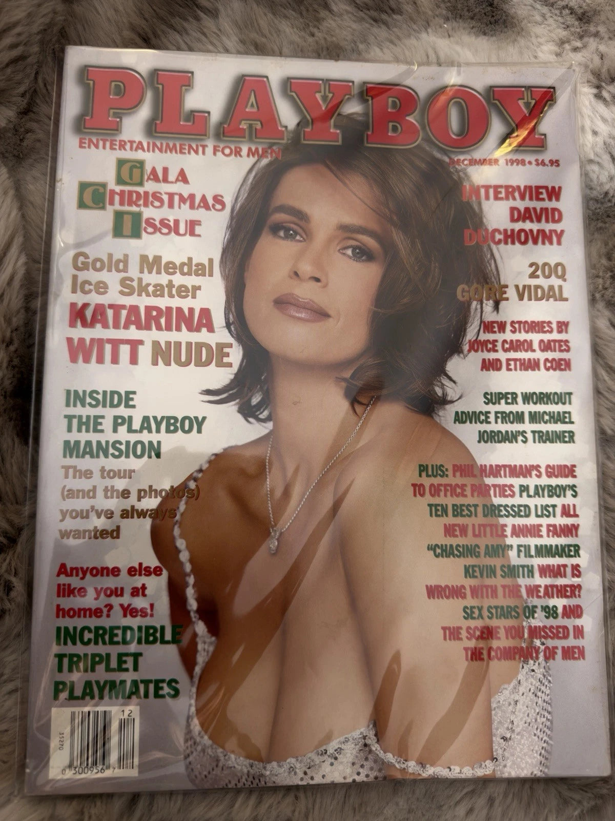 PLAYBOY MAGAZINE December 1998 Katarina Witt #v45 #12