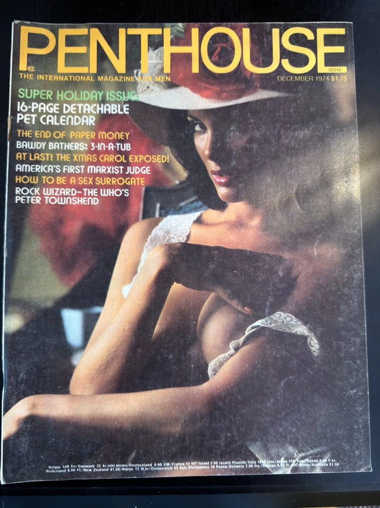 Penthouse Dec 1974 Holiday Edition