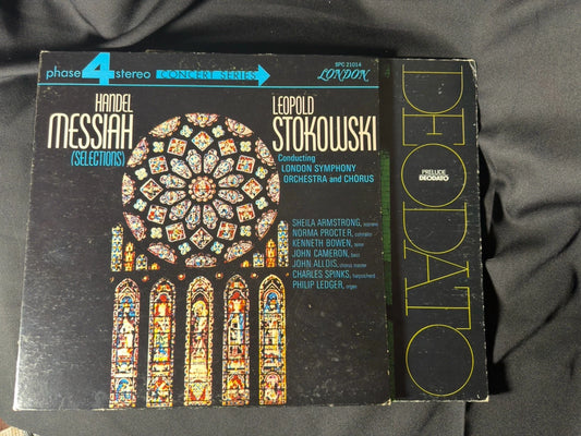 Lot of 2 Vinyl LPs – Deodato Prelude & Handel Messiah Selections