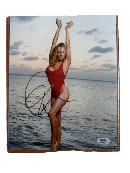 Pamela Anderson signed photo - Baywatch - PSA certificate