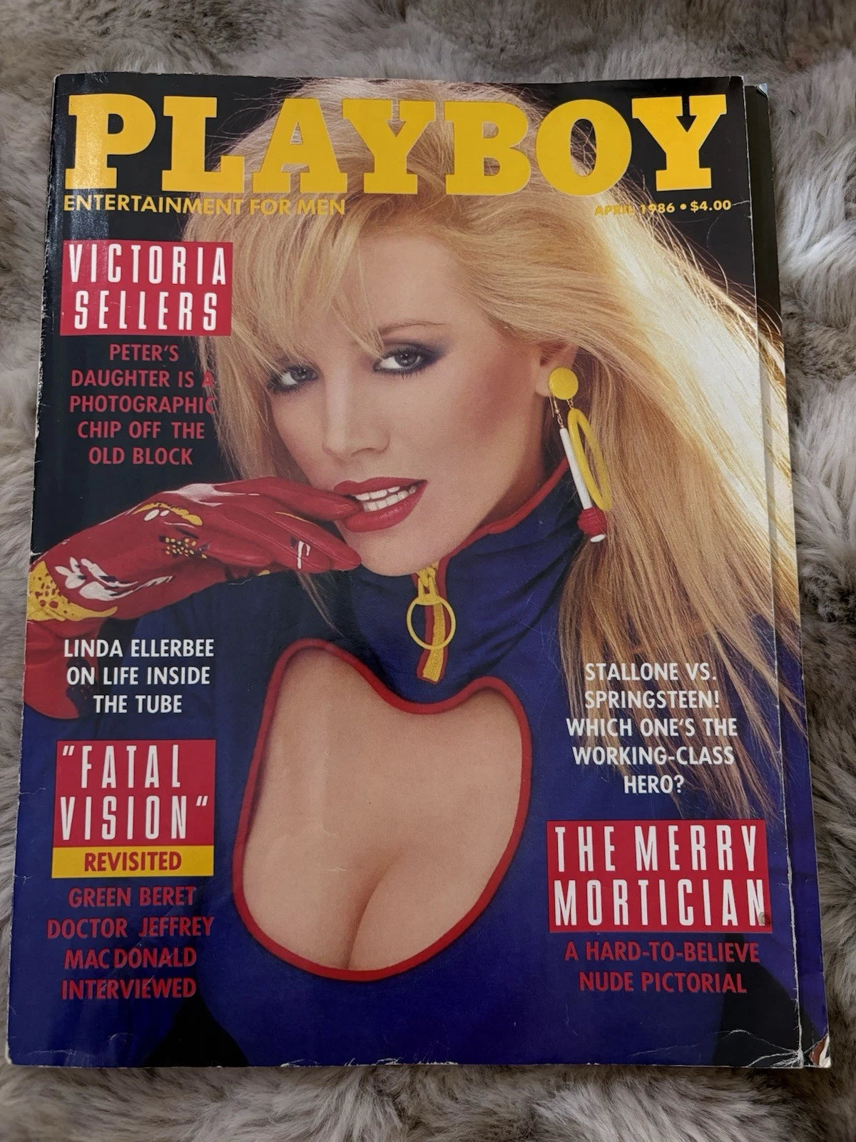 PLAYBOY MAGAZINE - APRIL 1986