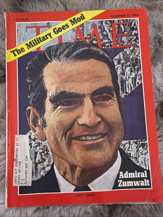Time Magazine December 21 1970