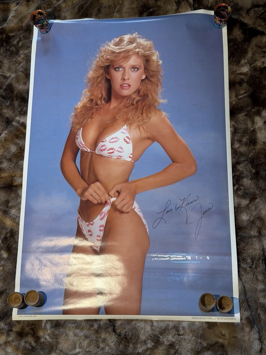 Vintage Pinup Poster - Love And Kisses Jannis