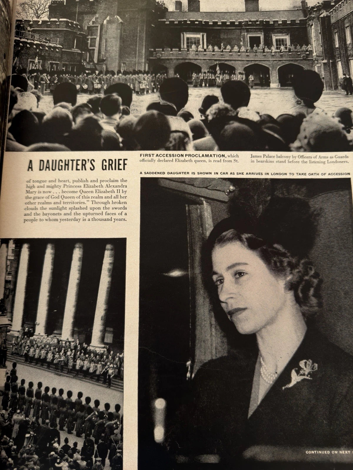 LIFE Magazine February 18, 1952 Magazine 18, 1952 Queen Elizabeth II