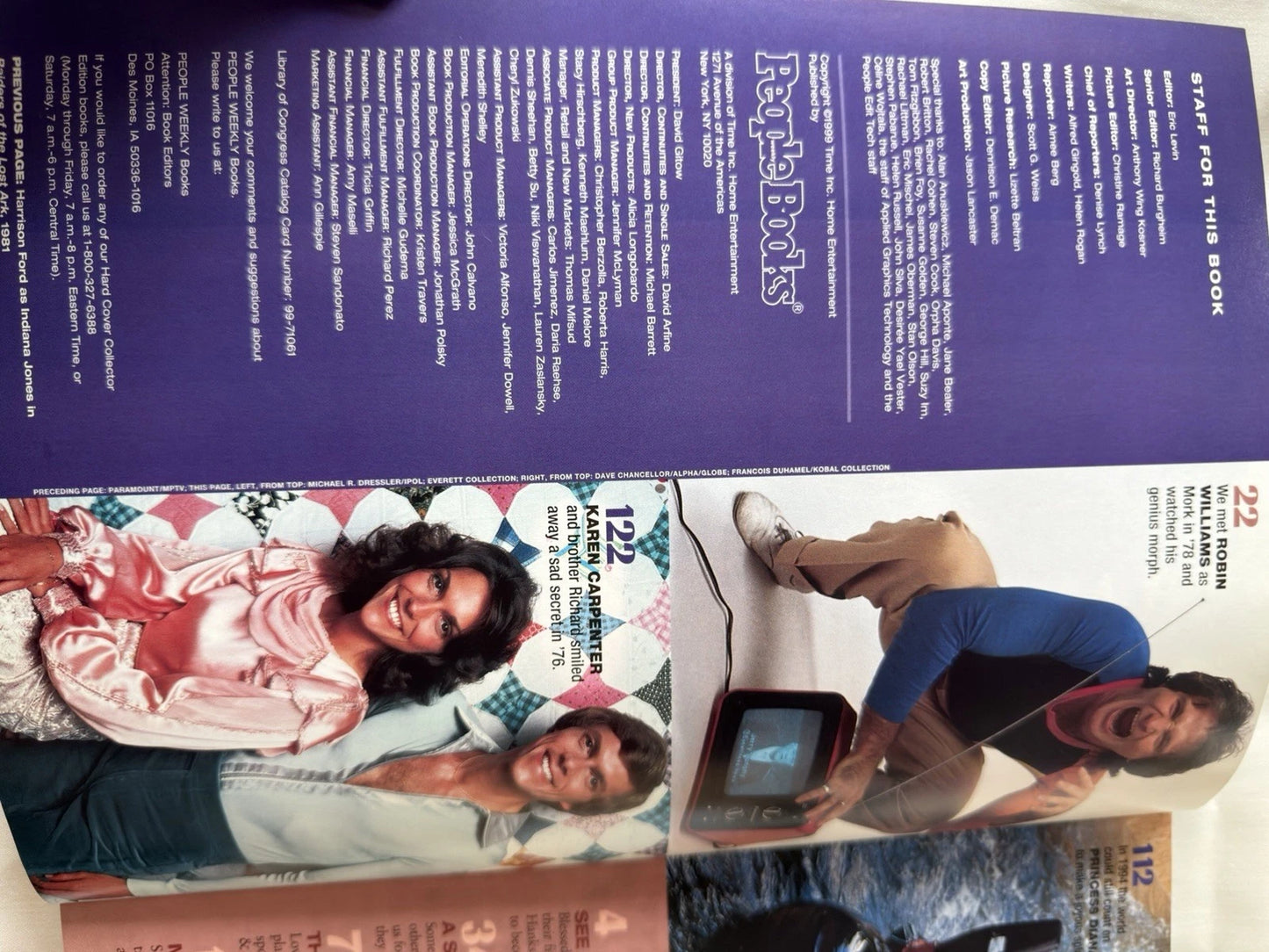 People 25 Amazing Years book 1999, Diana, Elvis, Winfrey, Lennon, Jordan, Woods