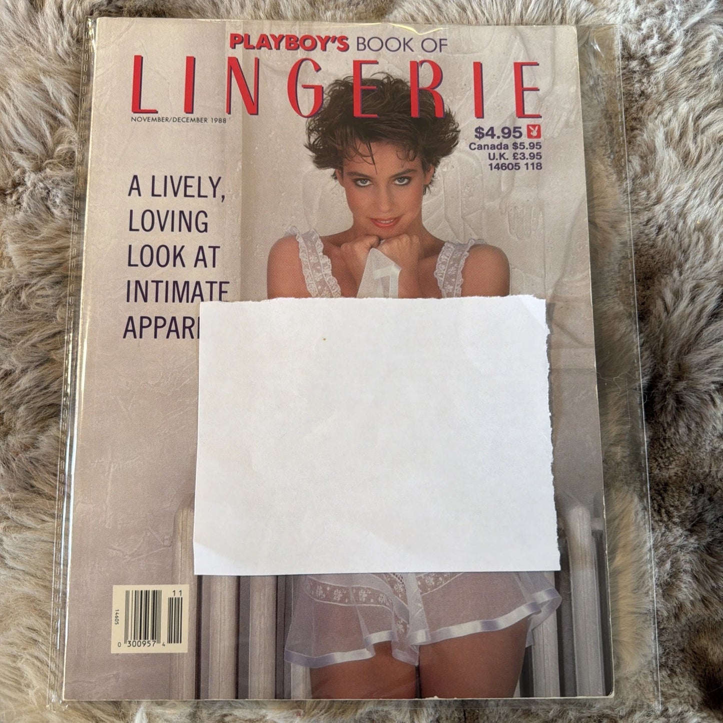 PLAYBOY'S BOOK of LINGERIE November/December 1988 Special Edition Men's Magazine